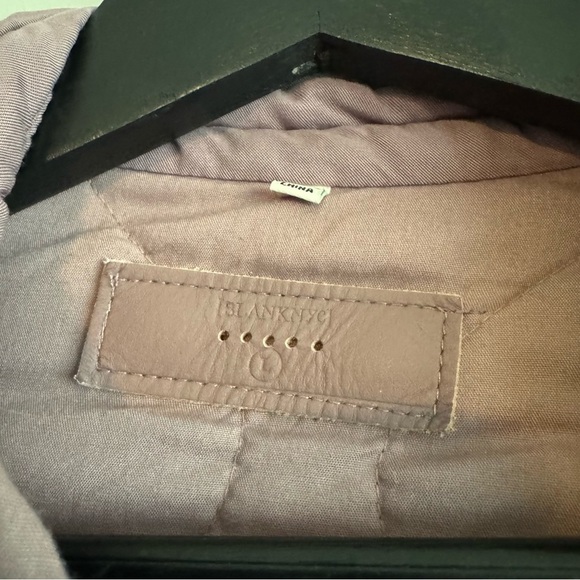BLANKNYC Mauve Tencel Drop Shoulder Quilted Jacket size large - Picture 2 of 7